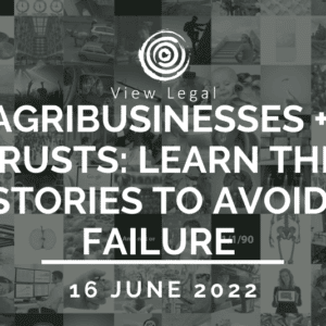 Agribusiness and Trusts
