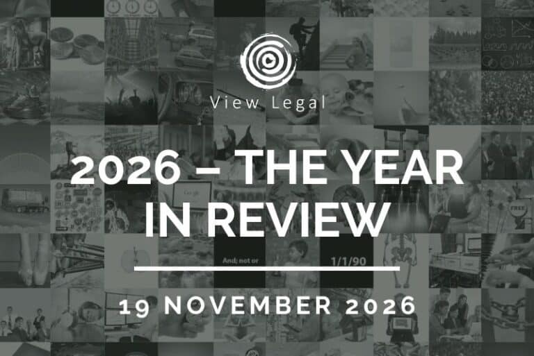 FREE Webinar – 2026 – The Year in review (19 November 2026)